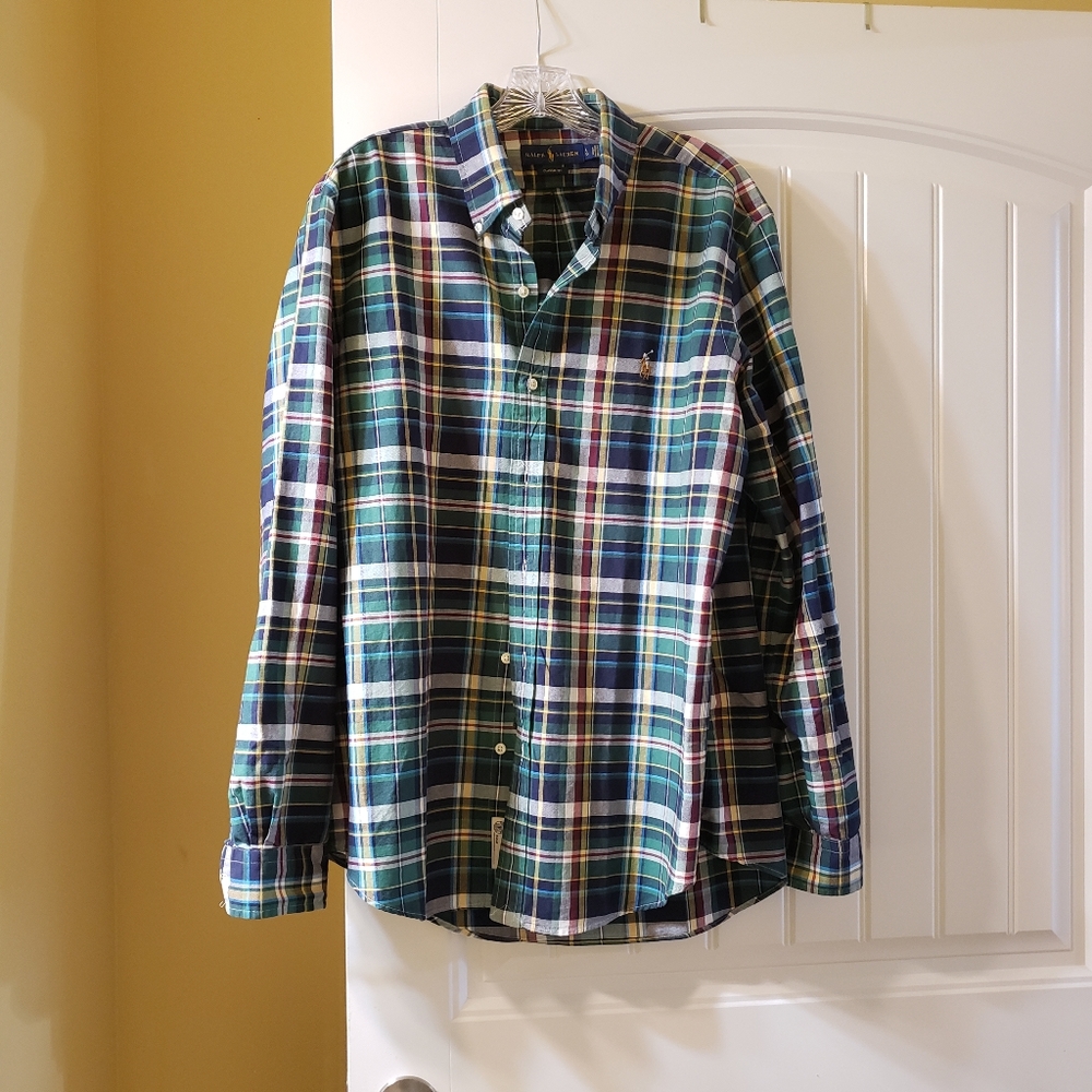 PRL Multi plaid shirts M